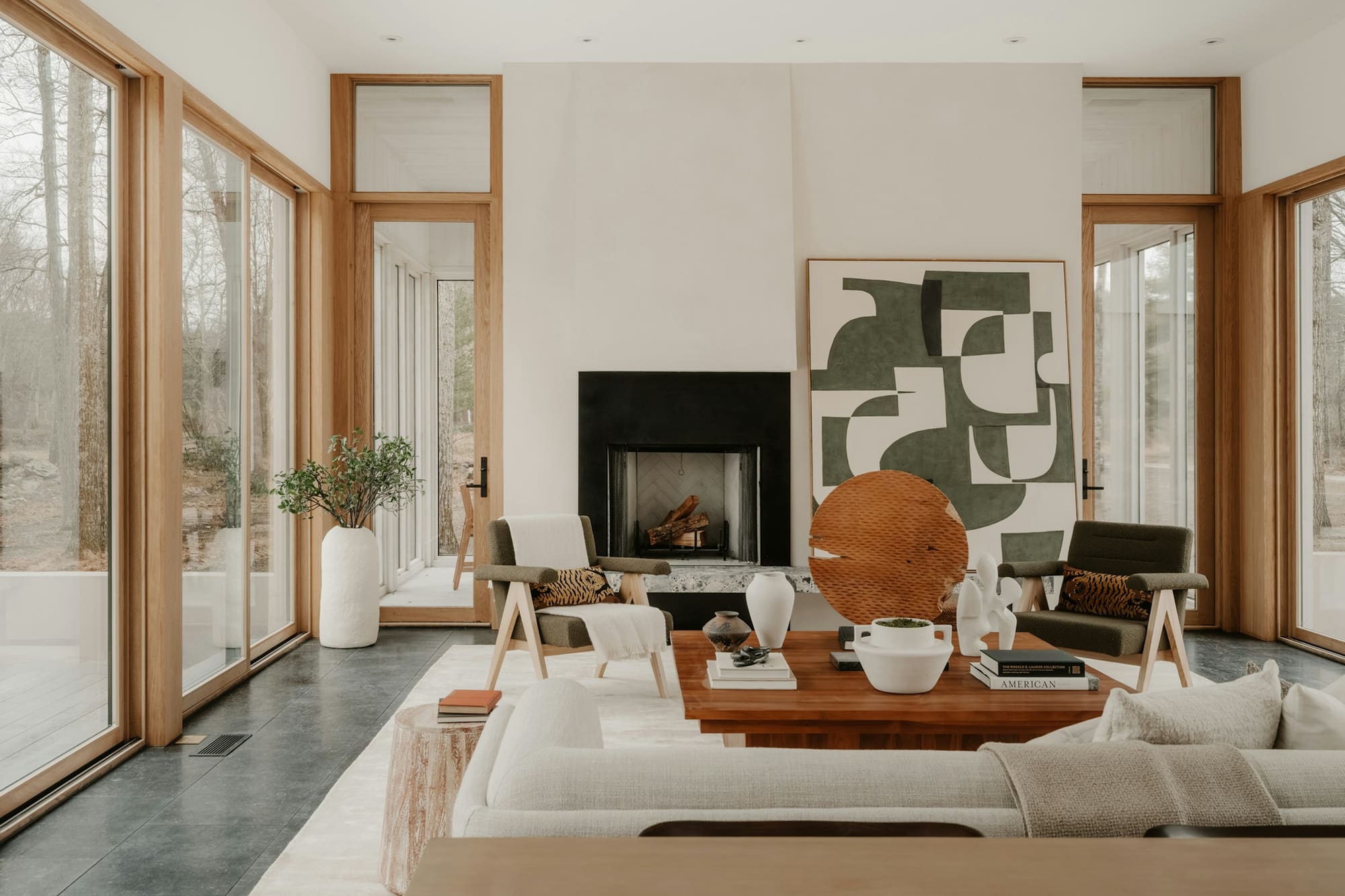A considered interior prepared for sale